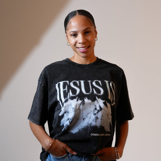 "Jesus Is Coming Back Soon" (Acid Wash T-Shirt)